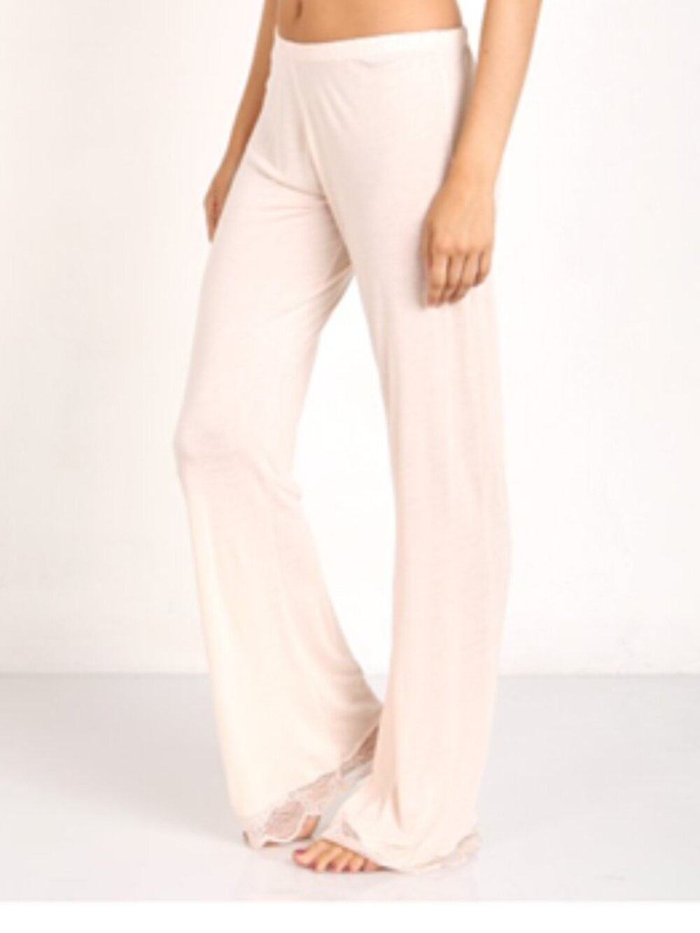 Eberjey Estelle Lace-Hem Sleep Pant